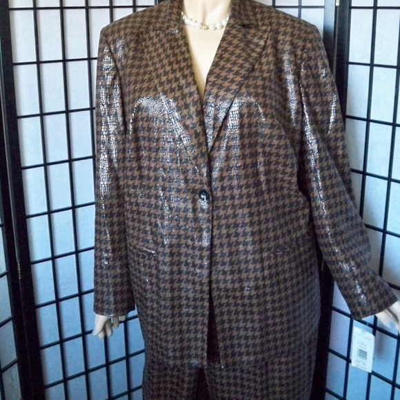 Nwt $374 HARVE BENARD 3 PC Suit Sz 16W/18W CHIC! - Picture 4 of 8